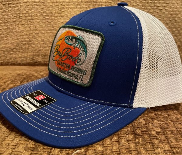 Blue Bey Bodo Trucker Hat
